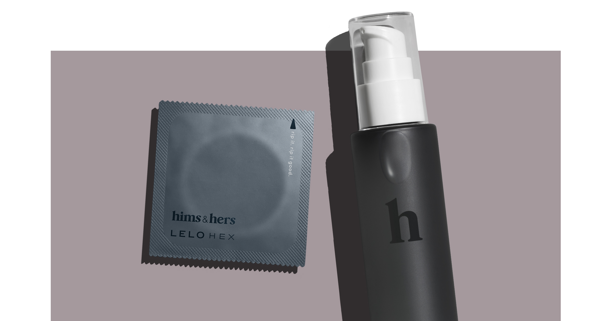Premium Condoms and Lubricant Kit hims