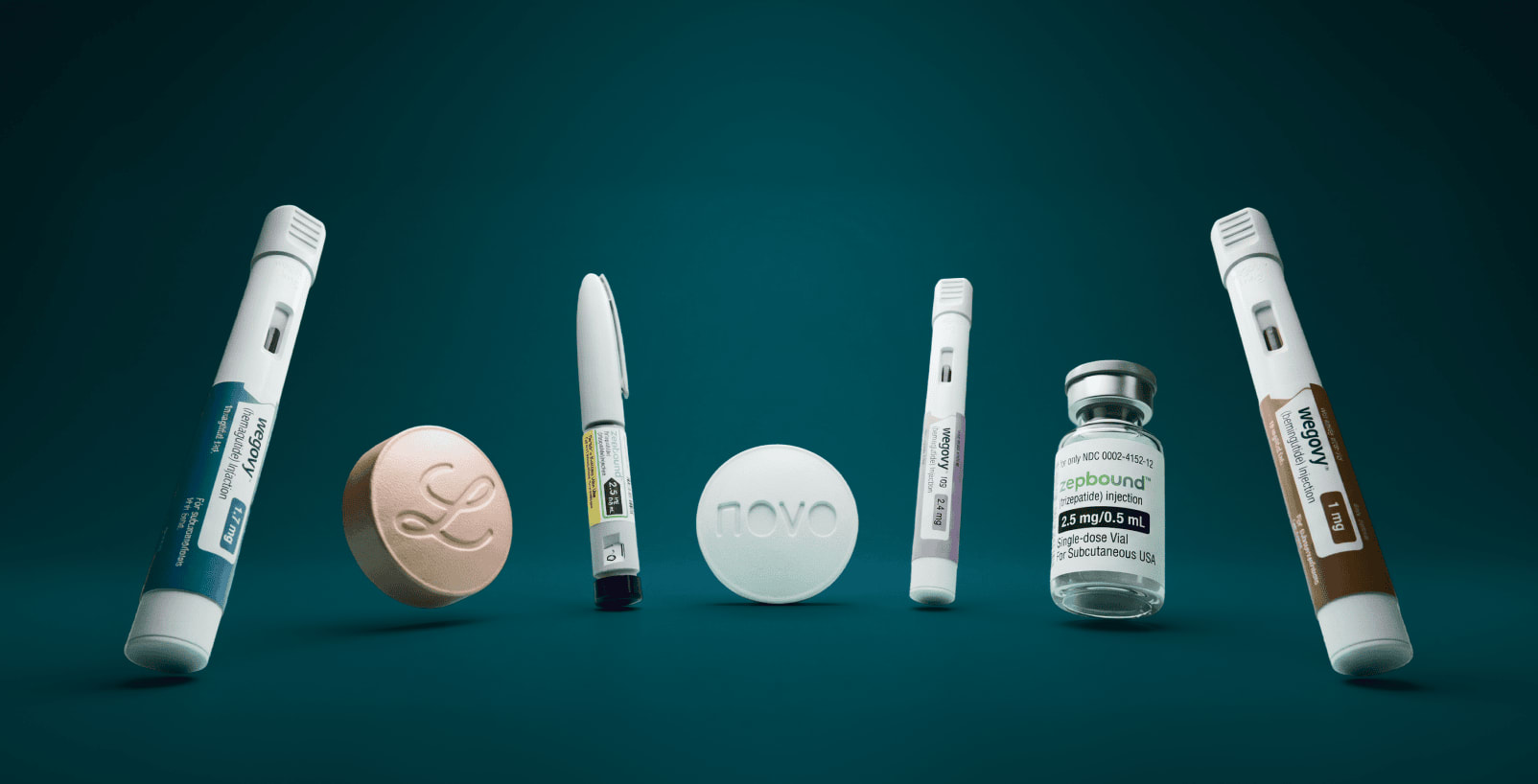 FDA-approved GLP-1 medications