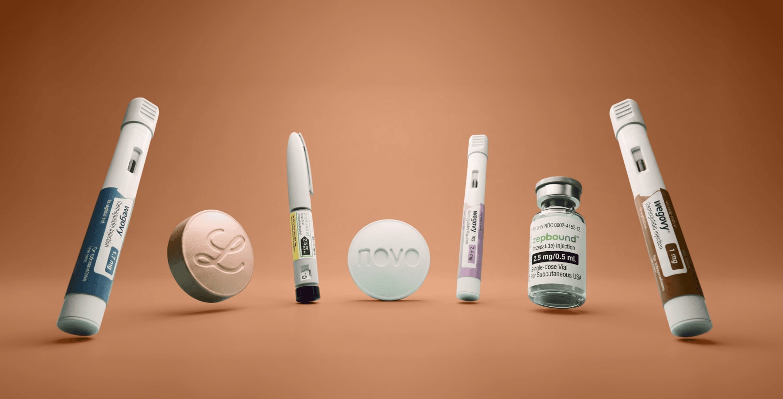 FDA-approved GLP-1 medications