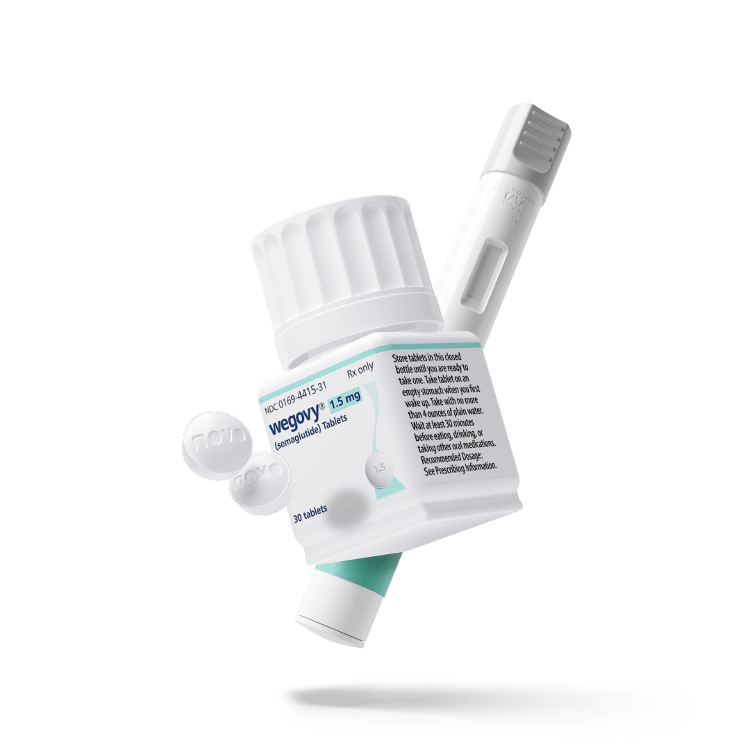 what semaglutide does hers use Wegovy® Pill