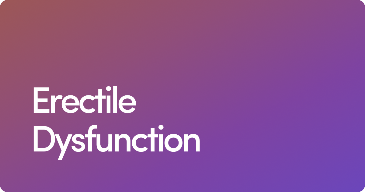 Erectile Dysfunction